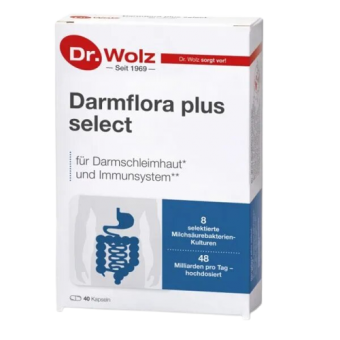 Пробиотики после антибиотиков Darmflora plus select №40 Dr. Wolz®