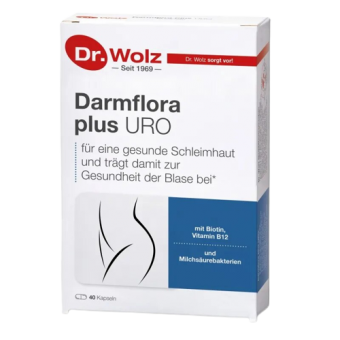 Пробиотик Darmflora plus URO Здоровье урогенитального тракта №40 Dr. Wolz