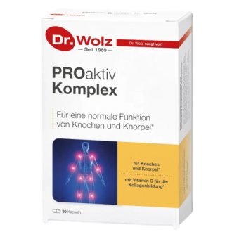 Вітаміни для хрящів і суглобів Dr. Wolz PROaktiv Komplex №80