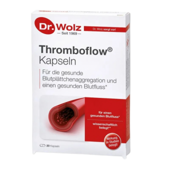 Препарат Thromboflow® Улучшение кровообращения, профилактика варикоза Dr. Wolz