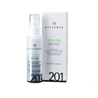 Спрей нормалізуючий для проблемної шкіри Histomer Formula 201 Green Age Body Spray
