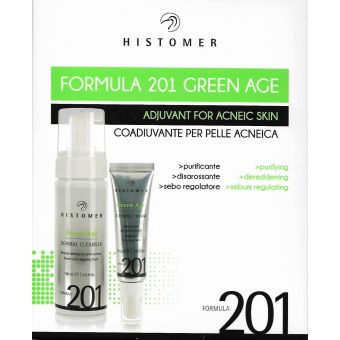 Набор Комплексный уход для кожи с акне Histomer Formula 201 Green Age Complete Acne Kit