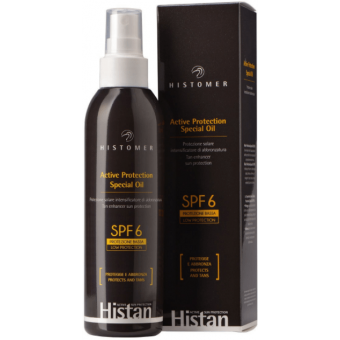 Солнцезащитное масло-бронзатор SPF6 Histomer Histan Active Protection Oil
