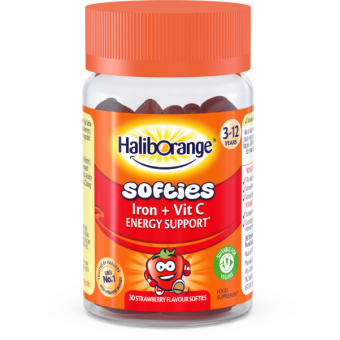 Haliborange Kids Iron & Vitamin C №30 (Галиборанж Железо и Витамин С для детей 3-12)
