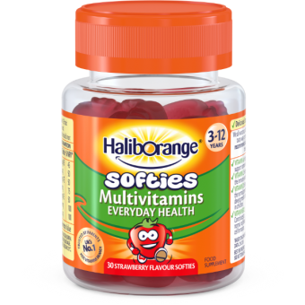 Haliborange Kids Multivitamin STR №30 (Галиборанж Мультивитамины клубника желейки для детей 3-12)