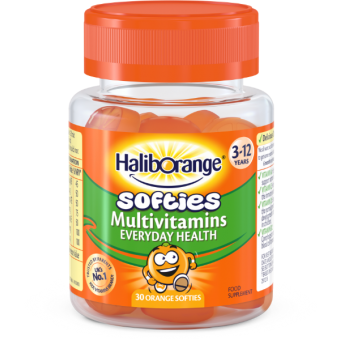 Haliborange Kids Multivitamin ORA №30 (Галиборанж Мультивитамины апельсин желейки для детей 3-12)