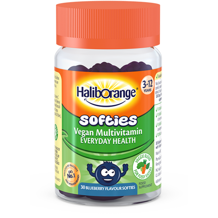 Haliborange Kids Vegan Multivitamin №30 (Галиборанж Веганские Мультивитамины желейки для детей 3-12)