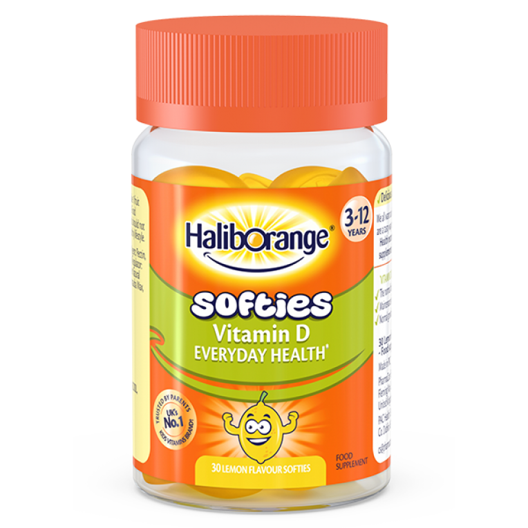 Haliborange Kids Vitamin D3 №30 (Галиборанж Витамин D3 для детей 3-12)