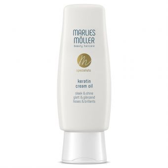 Крем-масло для волос с кератином гладкость и блеск Marlies Moller Keratin Cream Oil Sleek and Shine
