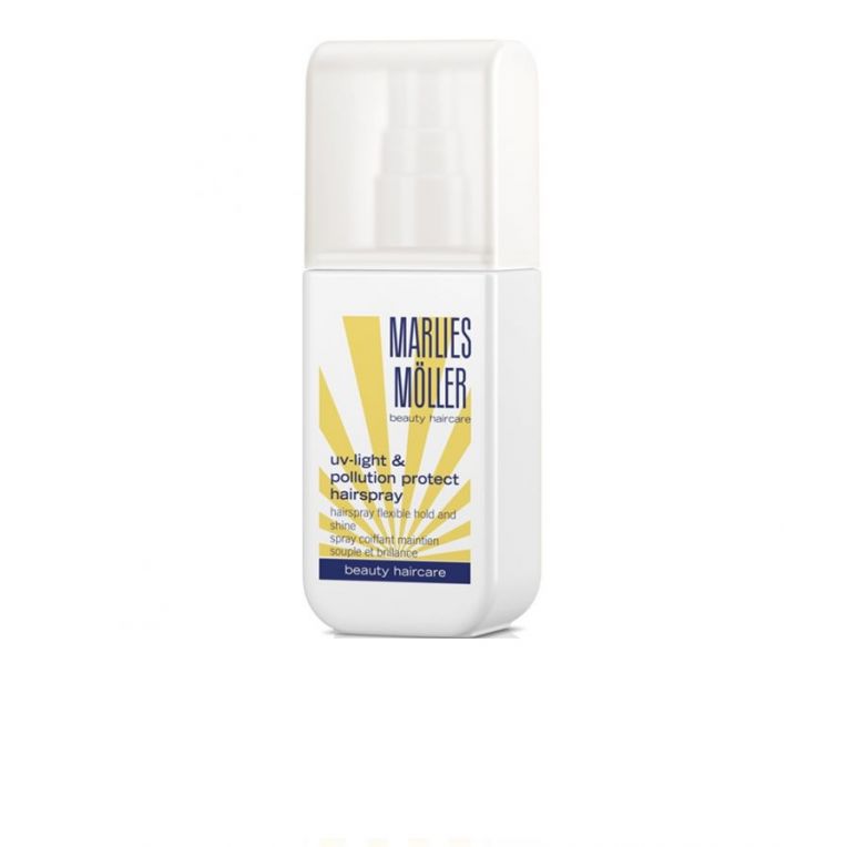 Солнцезащитный стайлинг-спрей с ароматом парфюма Marlies Moller UV-Light & Pollution Protect Hairspray