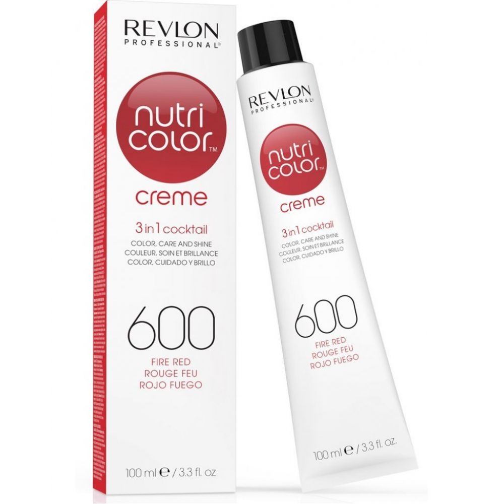 REVLON COLOR CREME (3в1) Огненно-красный №600