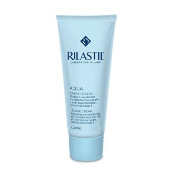 Риластил Аква, Питательный крем для восстановления водного баланса для нормальной и комб. кожи, Rilastil 50 мл