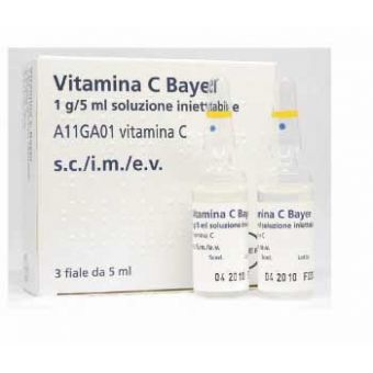 Vitamina C Bayer 1g/5ml - Витамин С - Байер 1гр/5мл для капельниц
