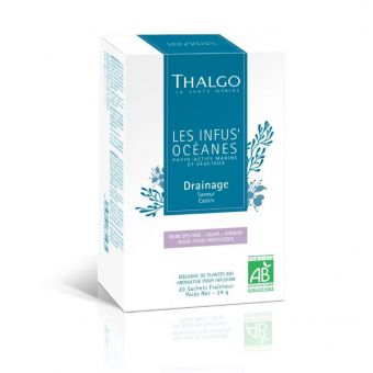 Трав'яний чай для дренажу Thalgo Silhouette Organic Infus' Océanes