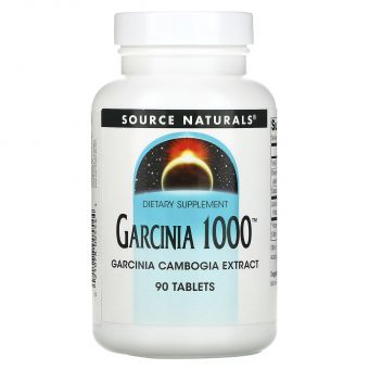 Гарцинія, Source Naturals, 1,000 мг, 90 таблеток