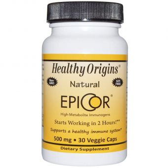 Эпикор, EpiCor, Healthy Origins, 500 мг, 30 капсул