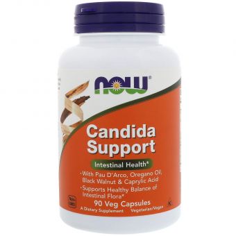 Протикандидний засіб, Candida Support, Now Foods, 90 капсул