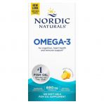 Очищений риб'ячий жир, Omega-3, Nordic Naturals, лимон, 690 мг, 120 капсул