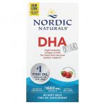 Рыбий жир экстра, DHA Xtra, Nordic Naturals, клубника, 1660 мг, 60 капсул