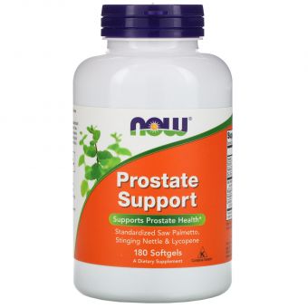 Підтримка простати, Prostate Support, Now Foods, 180 гелевих капсул