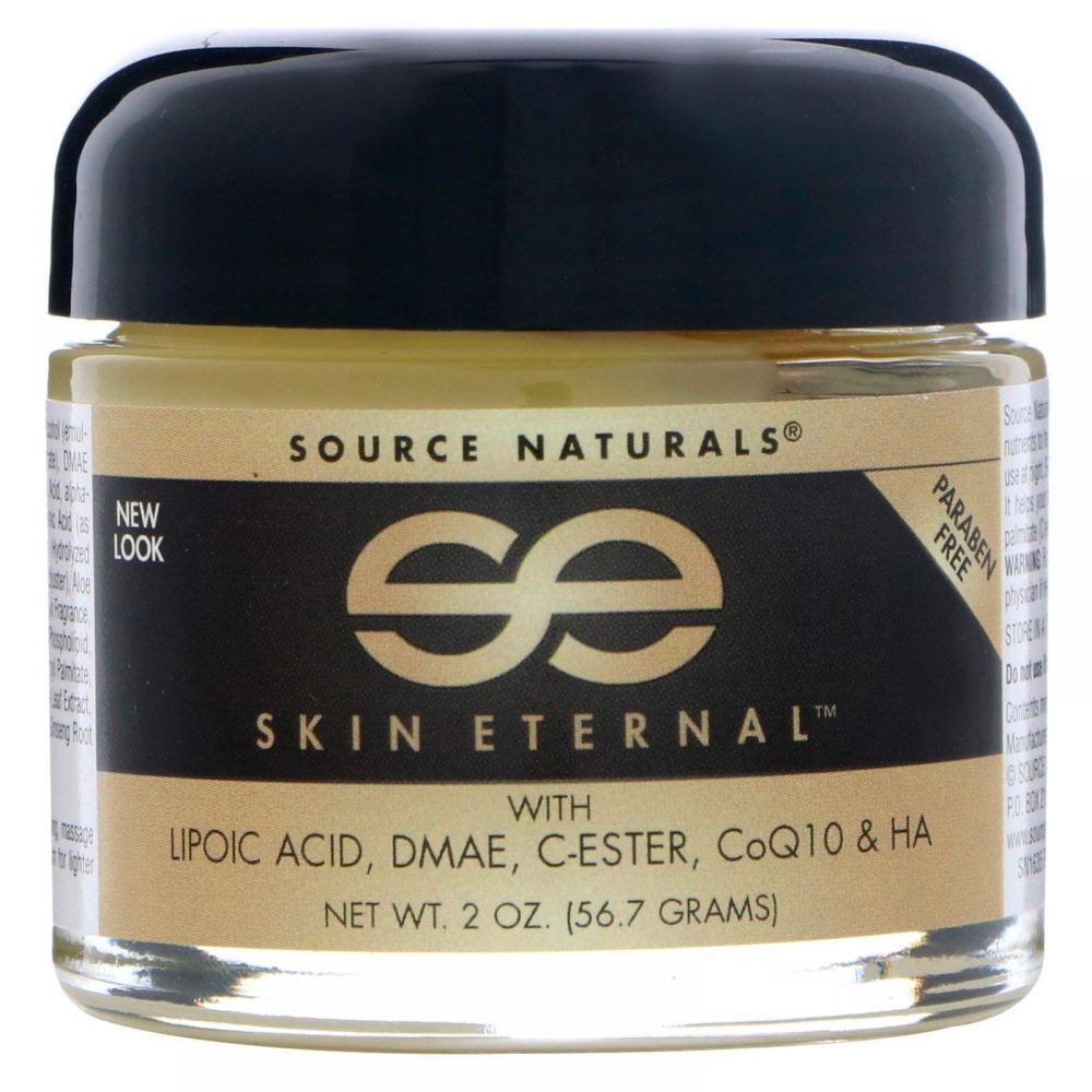 Ночной крем для лица, Skin Eternal Cream, Source Naturals, (56.7 г)