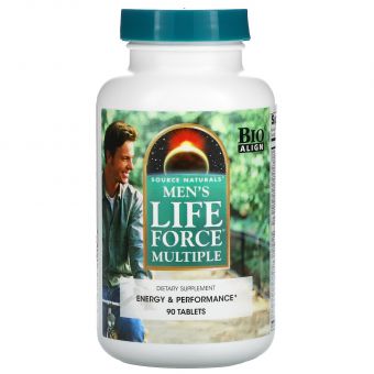 Вітаміни для чоловіків, Men's Multiple, Source Naturals, 90 таблеток