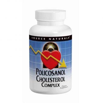 Поликозанол комплекс (Policosanol Cholesterol), Source Naturals, 60 таб.