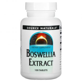 Босвелия (Boswellia), Source Naturals, экстракт, 100 таблеток