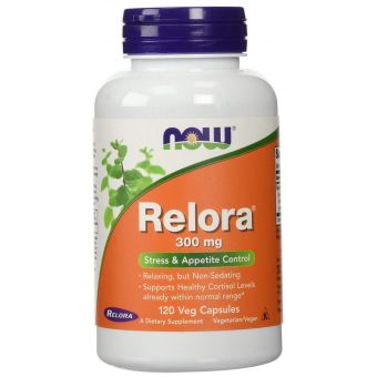 Зниження кортизолу, Relora, Now Foods, 300 мг, 120 вегетаріанських капсул