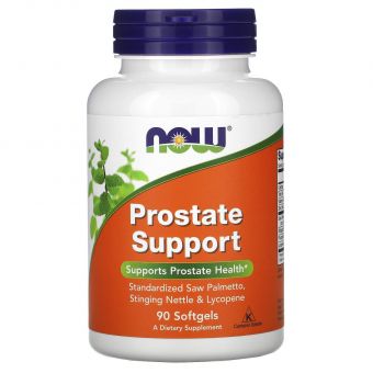 Поддержка простаты, Prostate Support, Now Foods, 90 гелевых капсул  