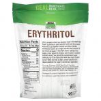 Еритритол, цукрозамінник, Erythritol, Now Foods, Real Food, 1134 г