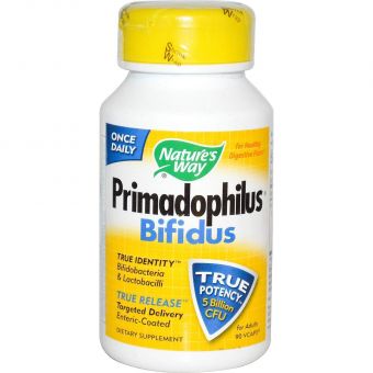 Пробіотик для дорослих, Primadophilus, Nature's Way, 90 капсул