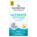 Омега-3 очищений (лимон), Ultimate Omega, Nordic Naturals, 60 капсул