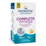 Омега 3 6 9 (лимон), Complete Omega, Nordic Naturals, 1000 мг, 60 капсул