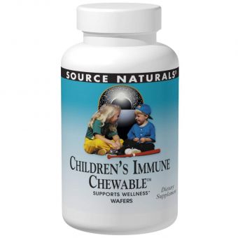 Укрепление иммунитета для детей, Children's Immune Chewable, Source Naturals, 30 жевательных конфет