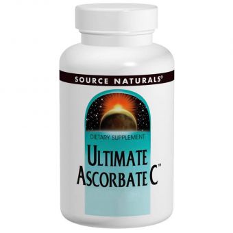 Витамин С (аскорбат), Ultimate Ascorbate C, Source Naturals , 1000 мг, 100 таб.