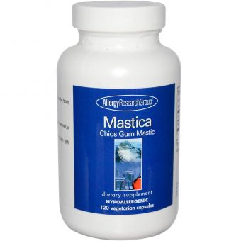 Смола мастикового дерева, Gum Mastic, Allergy Research Group, 120 капсул