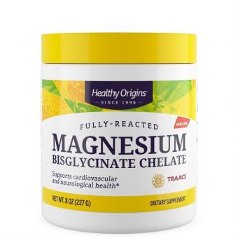 Магній хелат бісгліцинат, Magnesium, Healthy Origins, 227 грам