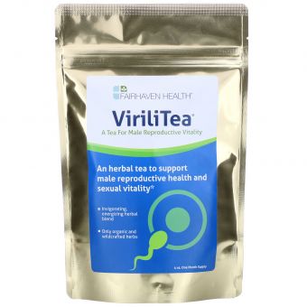 Чай, репродуктивное здоровье мужчин, ViriliTea for Men, Fairhaven Health, 113 гр.