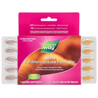 Женская формула Перименопауза, PeriMenopause Formula, AM/PM, Nature's Way, 60 таблеток