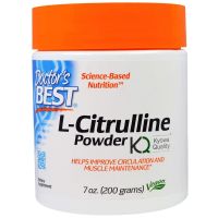 Цитруллин, L-Citrulline, Doctor's Best, порошок, 200 г