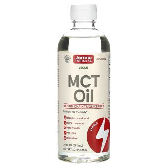 Масло MCT для похудения, MCT Oil, Jarrow Formulas, 591 мл