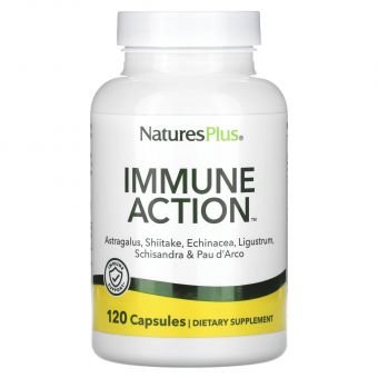 Иммуностимулятор (Immune Action), Nature's Plus, 120 капсул