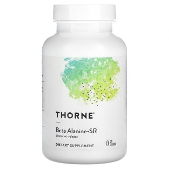 Бета-аланин, Beta Alanine-SR, Thorne, 120 таблеток