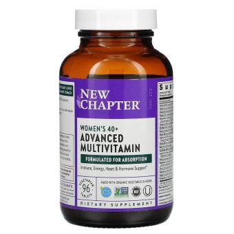 Мультивитамины для женщин II 40+, Woman II Multivitamin, New Chapter, 96 таблеток