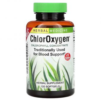 Хлорофилл, Chlorophyll, Herbs Etc., концентрат, 120 мягких капсул быстрого действия