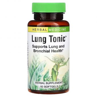 Тонік для легенів, Lung Tonic, Herbs Etc., 60 капсул