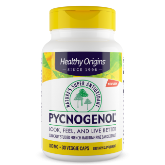 Пікногенол, Pycnogenol, Healthy Origins, 100 мг, 30 кап.