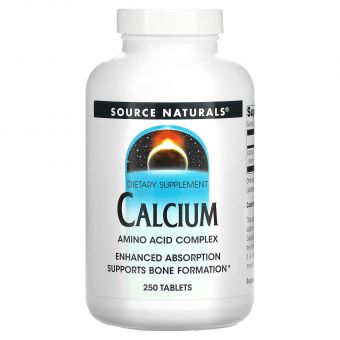 Кальций, Calcium, Source Naturals, 250 таблеток