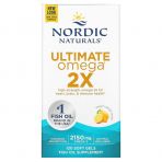 Риб'ячий жир, Ultimate Omega 2X, Nordic Naturals, 2150 мг, 120 гелевих капсул